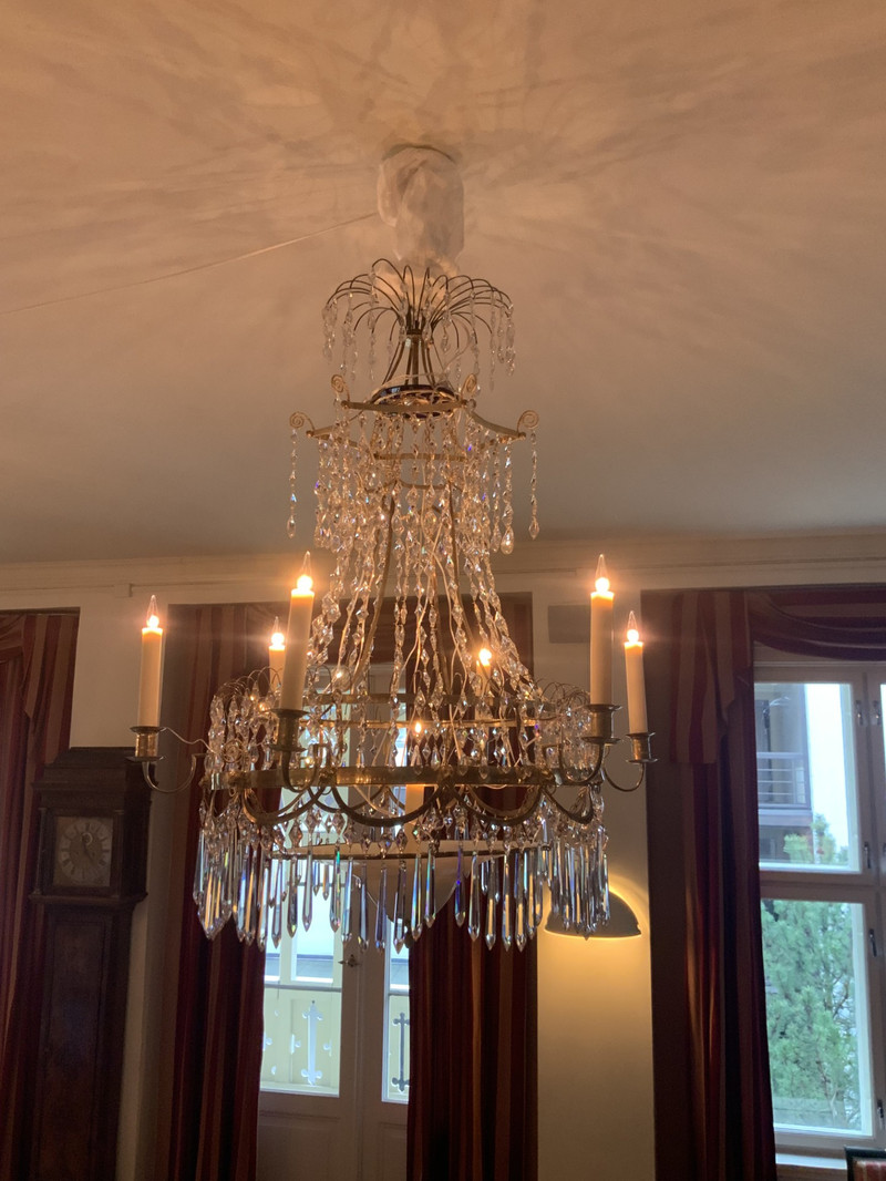 Gustaviansk prismelysekrone, 1800-tallets første del