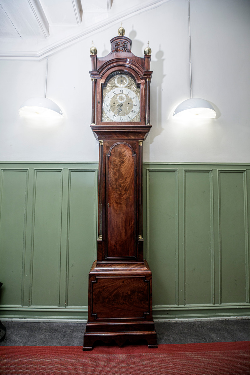 Georg III gulvur, England, 1790-årene