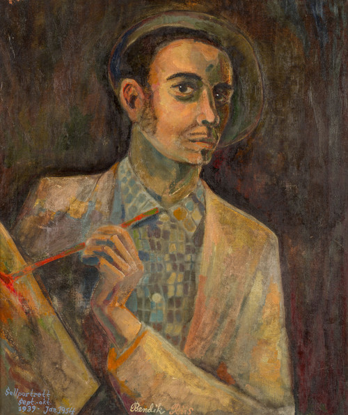 Riis, Bendik (1911-1988), Selvportrett 1939-54