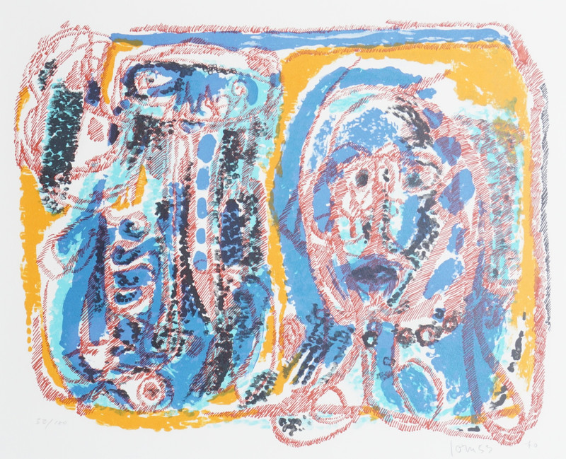 Jorn, Asger (1914-1973), Silkeborg-suiten (7 trykk) 1953-1970