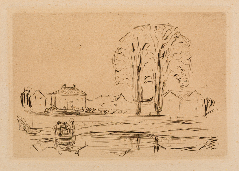 Munch, Edvard (1863-1944), Fra Åsgårdstrand (1907)