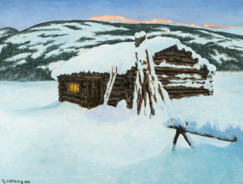 Kittelsen, Theodor, Fattigdom 1898