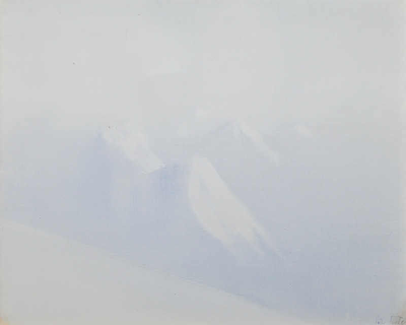 Tveter, Kåre (1922-2012), Morgen, Svalbard 1986