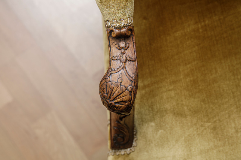 Rokokko lenestol, Frankrike