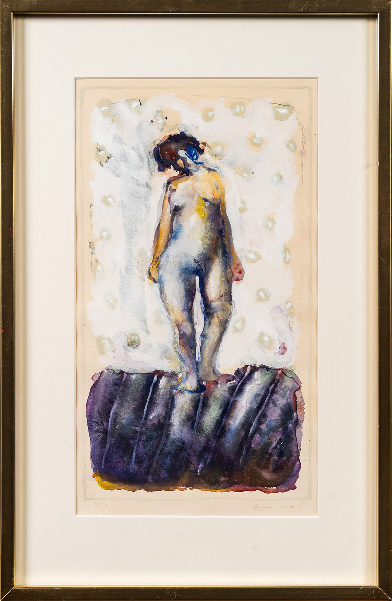 Strand, Svein (1934-2020), Stående kvinneakt