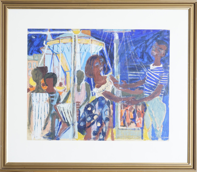 Hagen, Else (1914-2010), Utelivsscene