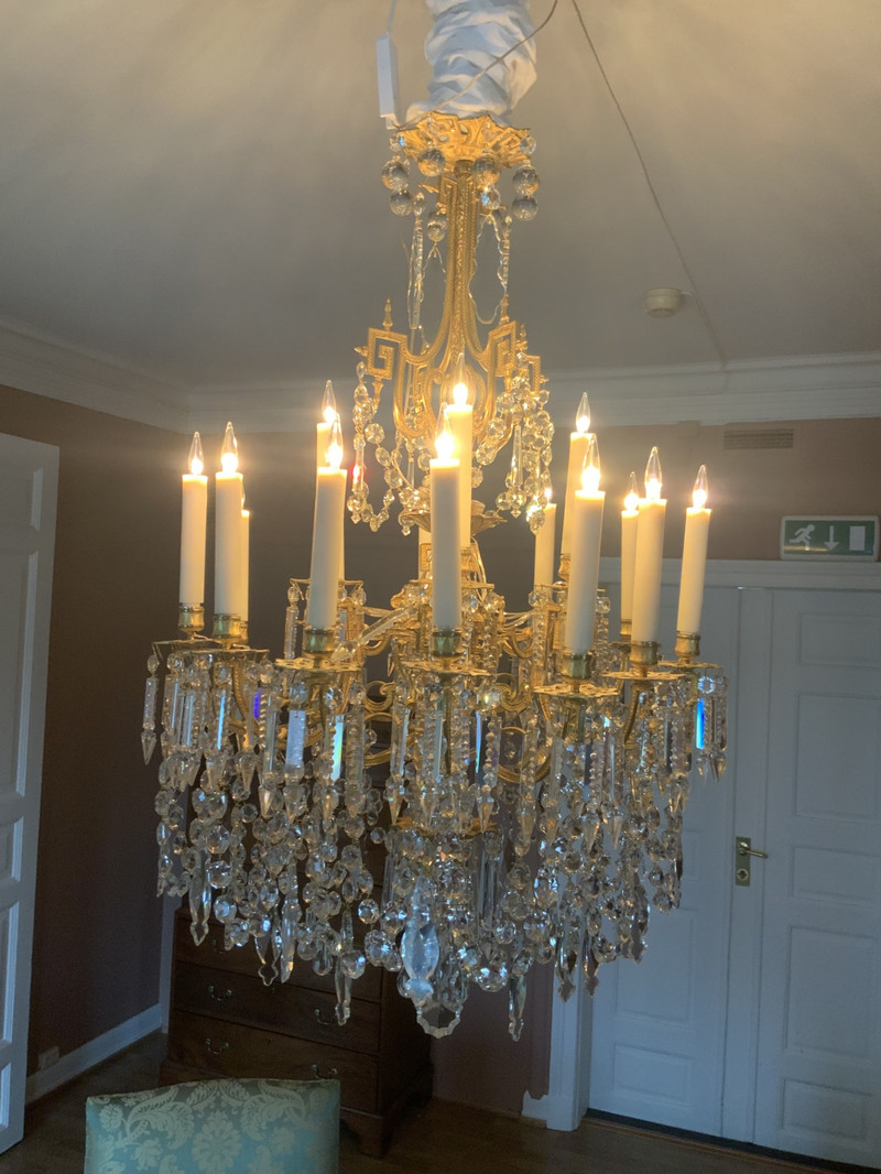 Historisme prismelysekrone , 1870/80-årene