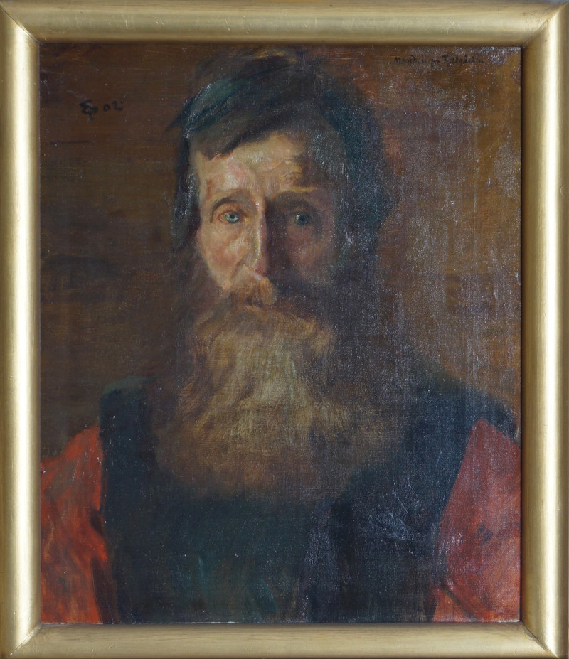 Peterssen, Eilif (1852-1928), Mannen fra Fjellgården 1902