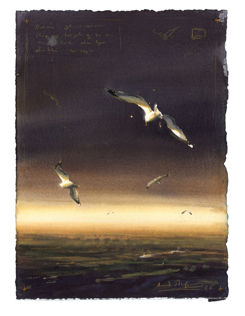 Thorenfeldt, Axel (1998-), Mot kveld I (2025)   SOLGT