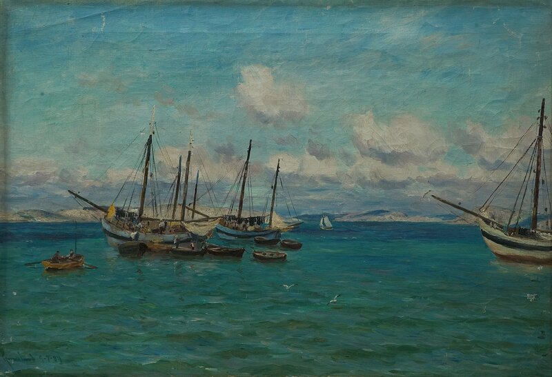 Fra Grundsund Bohuslän 1889