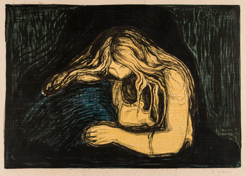 Munch, Edvard, Vampyr II (1895/1902)