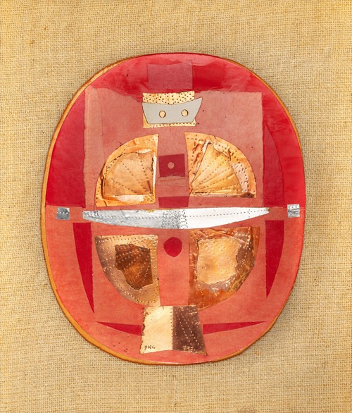 Gauguin, Paul René (1911-1976), Rød oval 1973