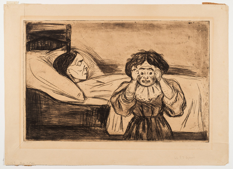 Munch, Edvard (1863-1944), Den døde mor og barnet (1901)