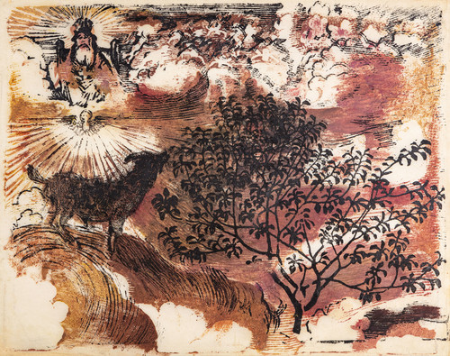 Astrup, Nikolai (1880-1928), Bukken som kom til himmerike, 1905/1912