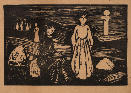 Kvinner på stranden (1908)