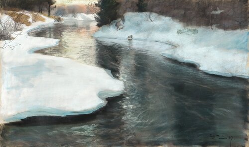 Thawing Ice 1887
