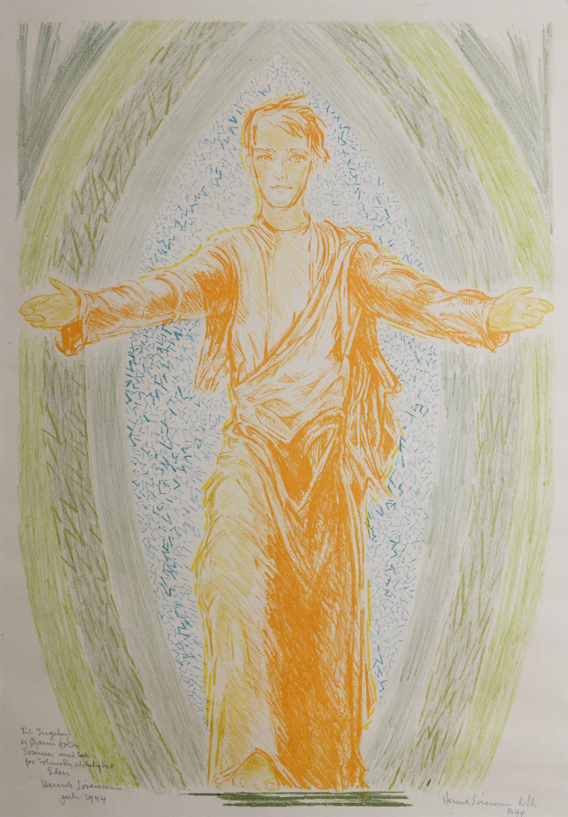 Sørensen, Henrik (1882-1962), Kristus 1944