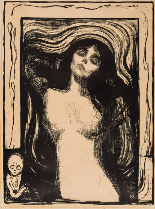 Munch, Edvard, Madonna (1895/1902)