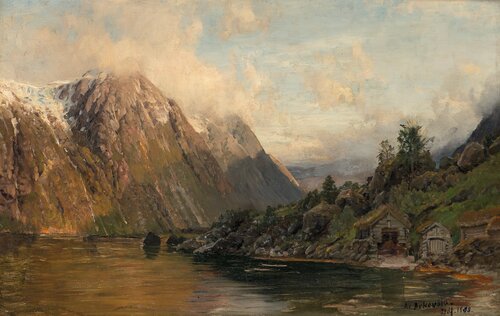 Fjord Landscape 1888