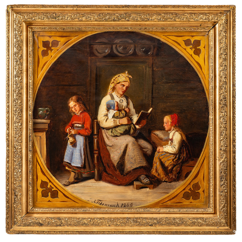 Tidemand, Adolph (1814-1876), Moderens undervisning III 1849