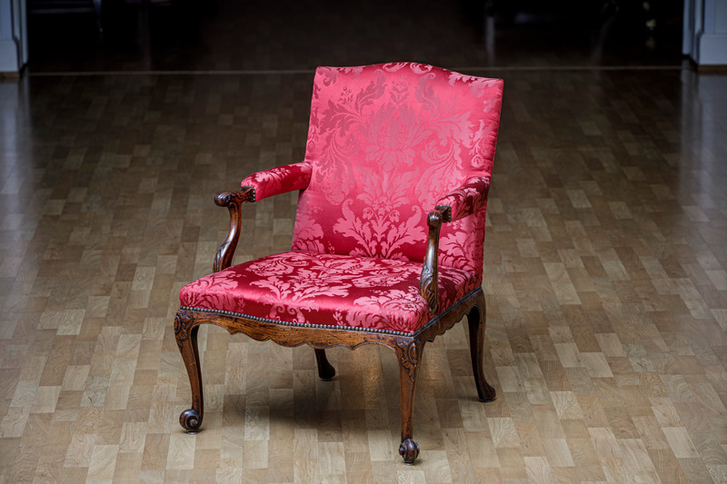 Georg II Rokokko lenestol, England