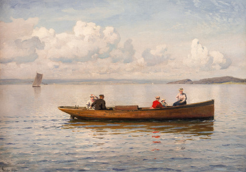 Fra Oslofjorden 1896