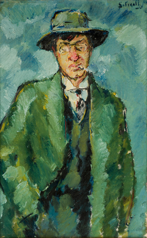 Portrait of Sven Elvestad 1912