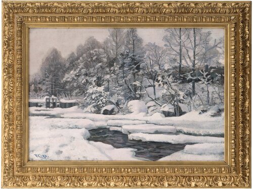 The River Mesna, winter 1893