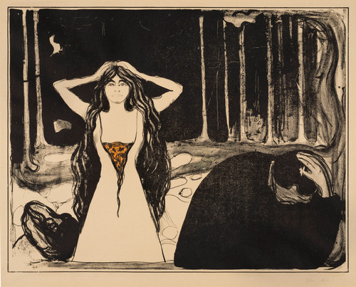 Munch, Edvard, Aske II (1899)