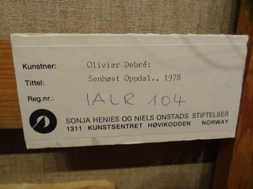 Debré, Olivier, Senhøst Oppdal, 1978