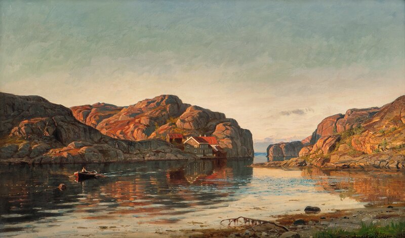Morning at Ny-Hellesund 1895